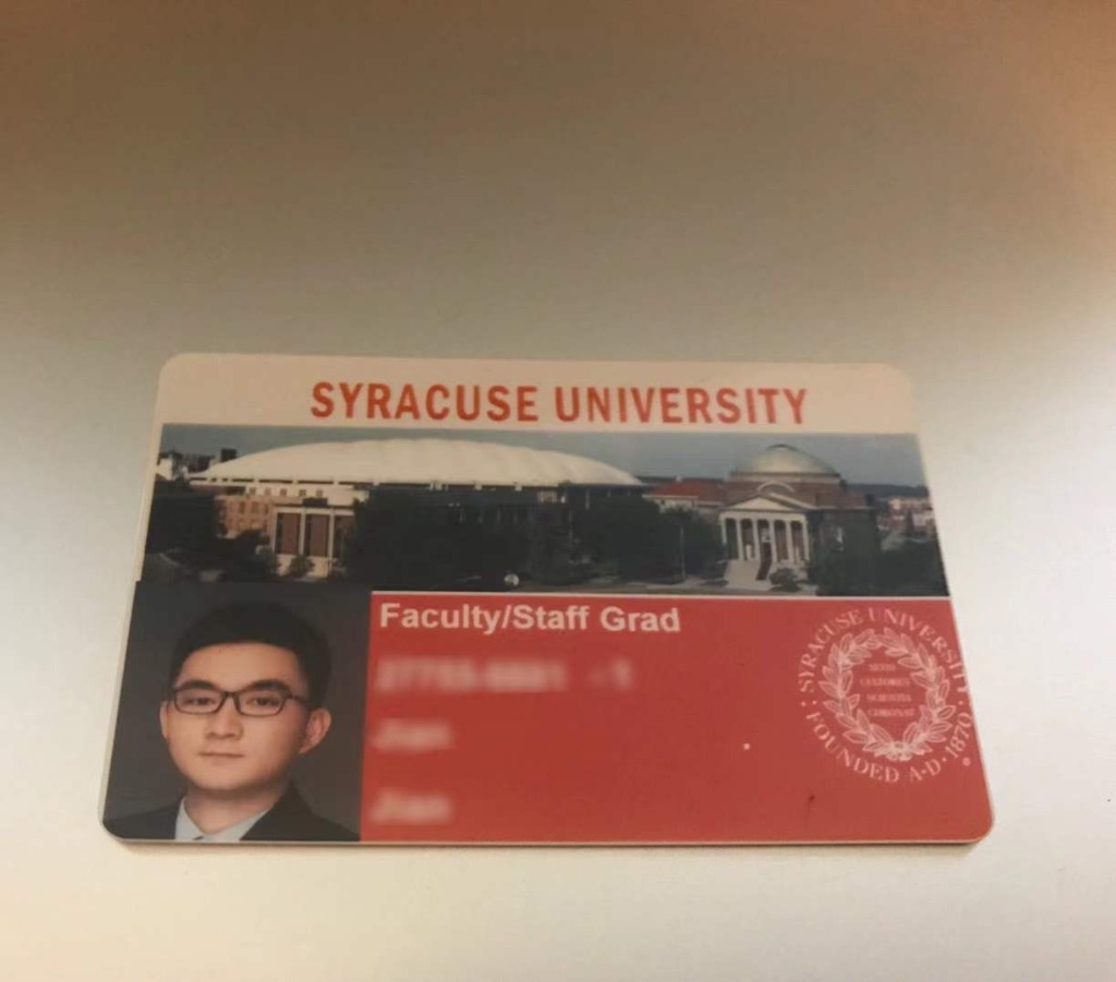 Syracuse University Faculty/Staff Card